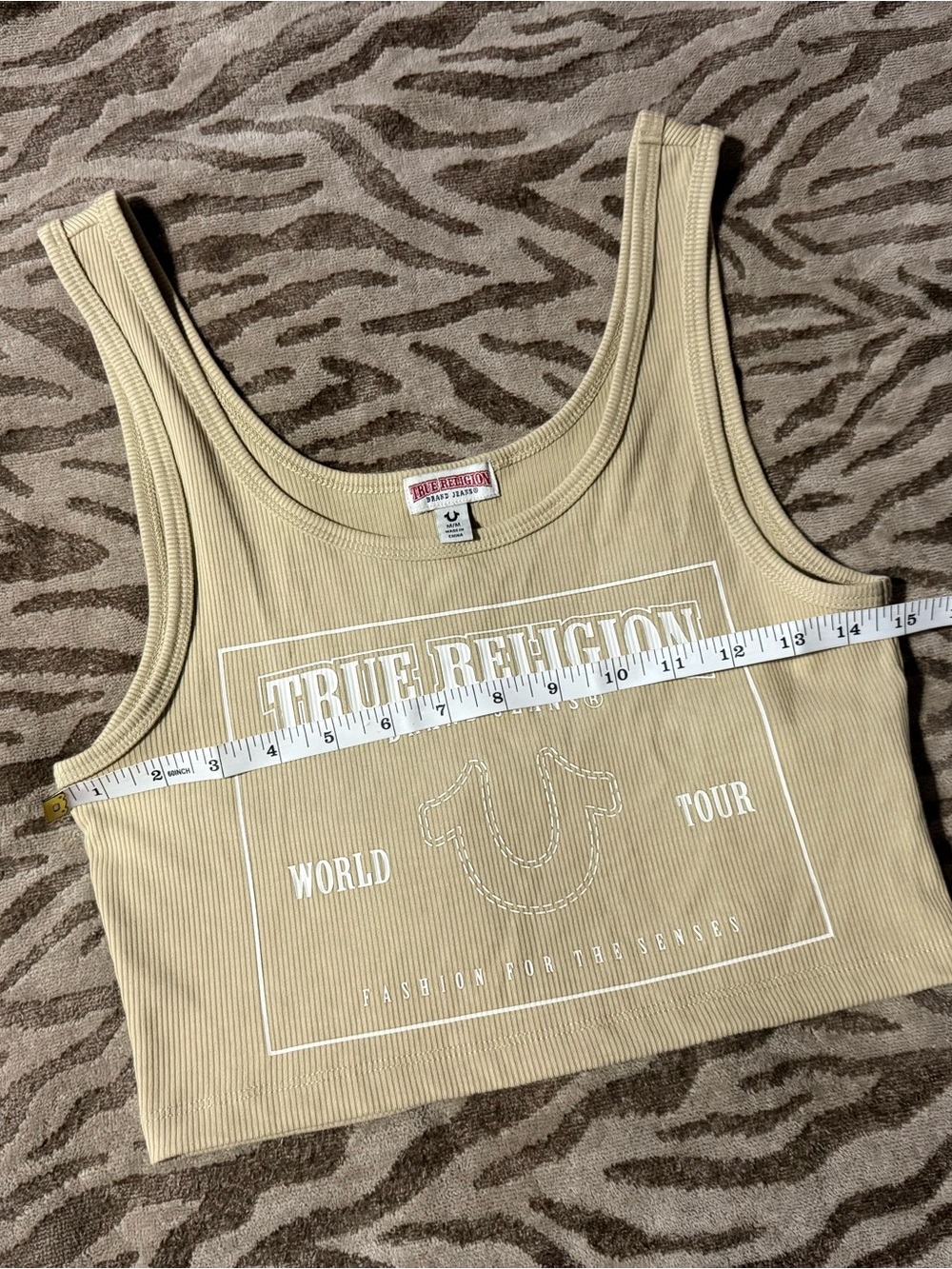 ✨True Religion Ribbed Top✨ - Picture 2 of 4